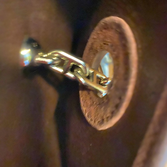 Hermes Vespa Messenger Bag in Suede - Picture 9 of 11